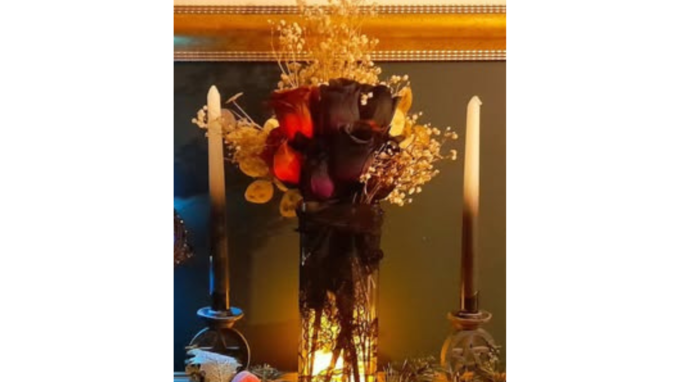 Creating a Victorian Gothic Flower Arrangement